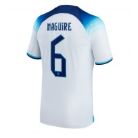 Pánský Fotbalový dres Anglie Harry Maguire #6 MS 2022 Domácí Krátký Rukáv